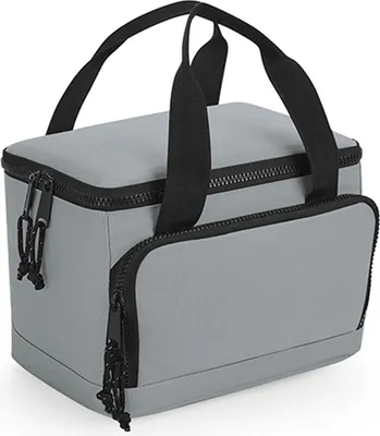 Produktbild von BagBase BG288 | Recycled Mini Cooler Bag - Farbe: Pure Grey - Größe: 24 x 17 x 17 cm