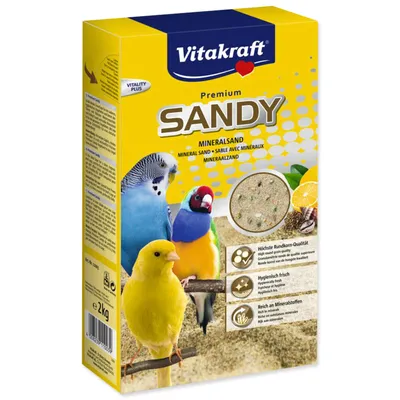 Obrázek produktu pro Písek Vitakraft Sandy písek pro malé papoušky 2kg