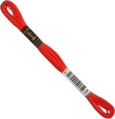 Obrázok produktu pre Kotva Sticktwist 8 m, paradajka, bavlna, farba 334, 6 nití