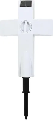 Image de Croix lumineuse à LED alimentée par l'énergie solaire pour les décorations de tombes
