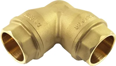 Image de Raccord coudé isiflo, 120, 6/4" AD, 50 mm, 1 pièce.
