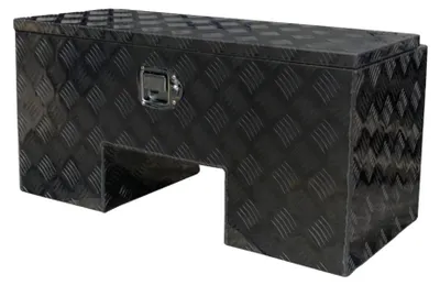 Hliníkový úložný box na príves Toolbox Hliník 818x361x400