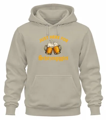 Immagine prodotto di Maglietta, felpa con cappuccio, pantaloni di pelle e altri articoli a tema "Schitzengiggles", stile tradizionale, colore naturale, taglia 3XL