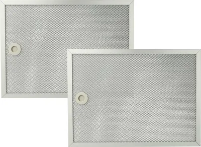Produktbild von vhbw 2x Filter Metallfettfilter kompatibel mit Electrolux EFC990X Dunstabzugshaube - 31,7 x 23,25 x 0,9 cm, Metall
