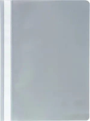 Image de Exacompta 25x Chemise de présentation à lamelles PP standard A4 Gris 449210B