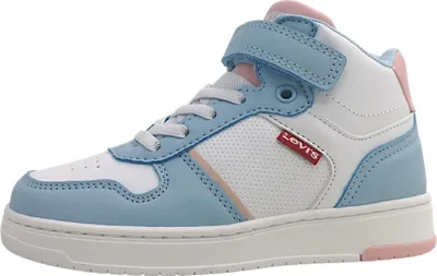 Image de Chaussures à velcro Levis Kick MID SE, blanches, taille 34