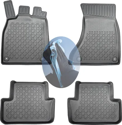 Produktbild von Z519586 TPE-Gummifußmatten kompatibel mit  Audi A5 Sportback 2WD Vorderradantrieb 1 8TA Schrägheck Hatchback 5-türer 2009-2016