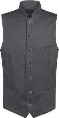 Produktbild von Greiff Corporate LANDHAUS Herren Jerseyweste Regular-Fit Grau 44