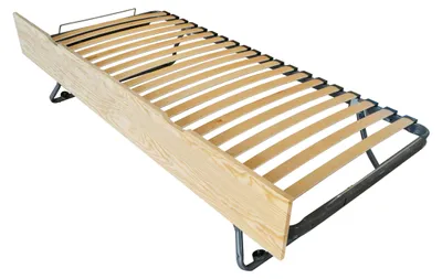 Produktbild von Schubladenbett 80x190 aus massiver Kiefer - Naturlack