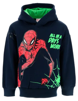Produktbild von Hoodie Spider-Man 104 Dunkelblau