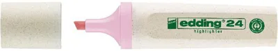 Image de Edding 24138 24 Surligneur EcoLine - rechargeable, rose pastel