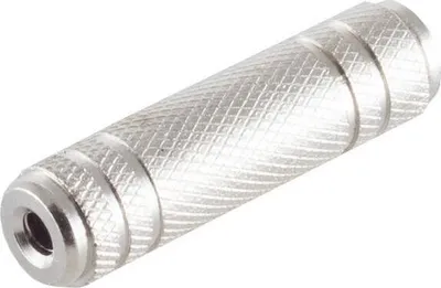 Produktbild von S/CONN maximum connectivity Adapter, Klinkenkupplung Stereo 3,5mm auf Klinkenkupplung Stereo 3,5mm, Metall (57114-M)