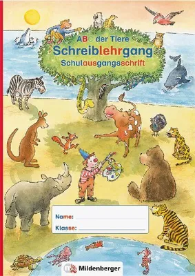 Produktbild von ABC der Tiere - Schreiblehrgang SAS in Sammelmappe. Neubearbeitung. Klassenstufe 1. Schuljahr bis 2. Schuljahr