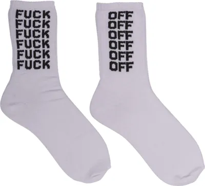 Produktbild von Fuck Off Tennis Socken in 38-42