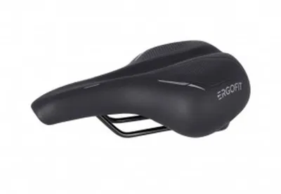 Produktbild von XLC Trekking Sattel Viale EL SA-V02 schwarz, Damen, 255x185mm, 435g
