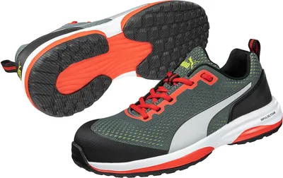Produktbild von Puma Sicherheitshalbschuh Speed Green Low nach EN ISO 20345:2011 S1P ESD HRO SRC grün Größe 46