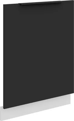 Produktbild von Tür für Einbaugeschirrspüler LUNARA – 60 x 72 cm, schwarz/weiß