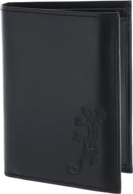 Immagine prodotto di oxmox Pelle portafoglio Leather RFID Protect Kombibörse Lizard Embossed Black nero