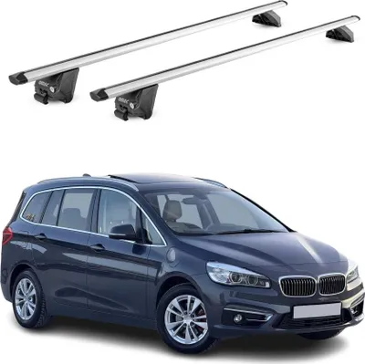 Immagine prodotto di Dachträger Grundtäger für BMW 2er Gran Tourer F46 2014-2025 100kg Alu Grau ABE