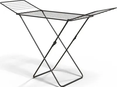 Image de Étagère en acier noire 180 x 55 x 93 cm pour l'intérieur et l'extérieur