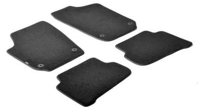 Produktbild von LAMPA Fußmatten Set Autoteppiche für VW Polo Schrägheck (6R1, 6C1) Vorne+Hinten