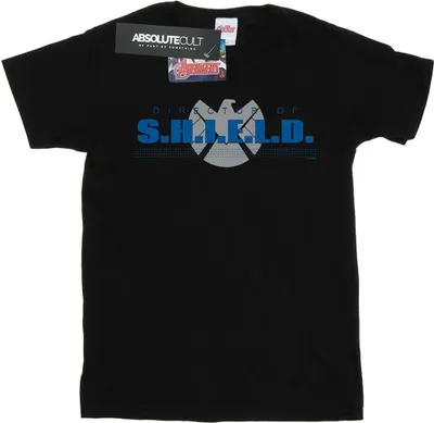 Produktbild von Marvel - "Agents of SHIELD Director of SHIELD" T-Shirt für Herren BI6331 (XL) (Schwarz)