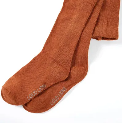 Imagen del producto de vidaXL Pantimedias para niña, color coñac, talla 128