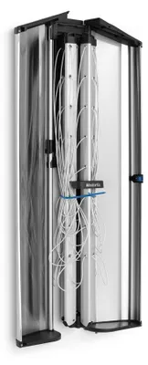 Image de Brabantia WallFix Séchoir à linge mural 24 mètres avec boîte de protection de rangement