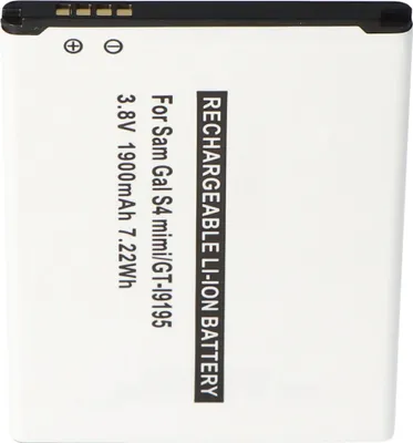 Produktbild von Samsung Galaxy S4 Mini Nachbau Akku, Samsung GT-I9195, Samsung GT-I9190, Samsung GT-I9192, B500BE