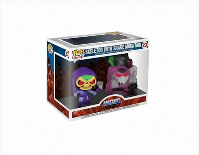 Produktbild von Masters of the Universe - Skeletor With Snake Mountain 23 - Funko Town Pop! - Vinyl Figur