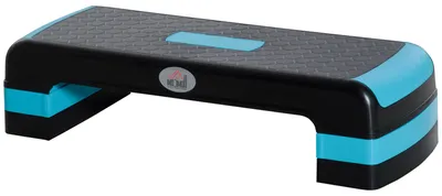 Produktbild von HOMCOM Aerobic-Stepper Steppbrett höhenverstellbar mit 3 Stufen bis 150kg