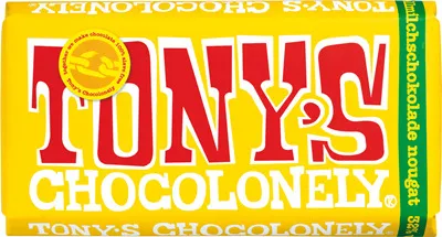 Produktbild von Tony's Chocolonely weißer Nougat (180 g)