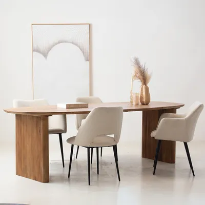 Produktbild von Giga Meubel Esstisch Aya - Natur Mango Holz - 210x100x76cm