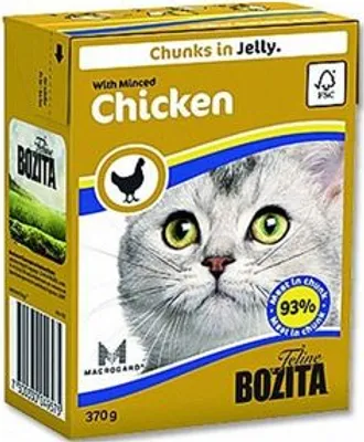 Obrázek produktu pro Bozita 4917, Dospělý jedinec, Kuřecí maso, 370 g