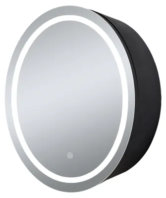 Image de SensaHome armoire de toilette avec éclairage LED - armoire de salle de bain - 3 couleurs LED - 60 x 60 cm