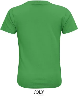 Produktbild von SOL'S Kinder T-Shirt Kids Basic Sommer Kurzarm Rundhals Shirt, Größe:10A, Farbe:Kelly Green