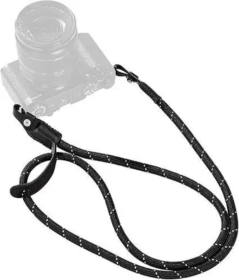 Image de Sangle pour cou SmallRig - Tressée, noire
