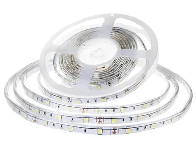 Obrázok produktu pre LED pásik 30LED/m, 420lm/m, 4,8W/m, 12V, denná biela 6000k, 5m, IP65
