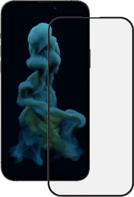 Produktbild von ViVanco™Full, Apple, iPhone 14 Pro Max, Schmutzabweisend, Schlagfest, Ölbeständig, Kratzresistent, Splitterfrei, Schwarz, Transparent, 1 Stück(e)