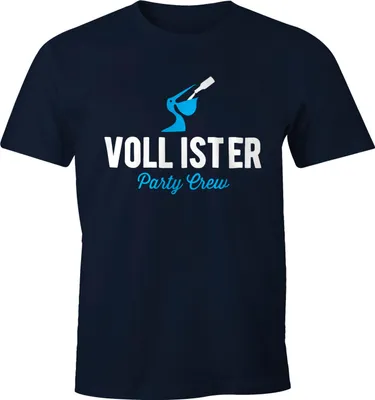Produktbild von Lustiges Herren T-Shirt Vollister Bier Fun-Shirt Moonworks®  M