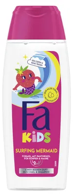Produktbild Fa Duschgel und Shampoo Kids Surfing Mermaid Packung 250ml