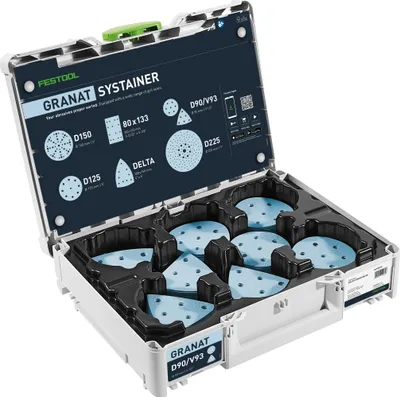 Image de Festool Systainer pour abrasifs³ Granat D90/V93 GR SYS
