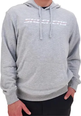 Immagine prodotto di Felpa con cappuccio da uomo Skechers taglia M, grigia,  elegante e comoda per gli uomini