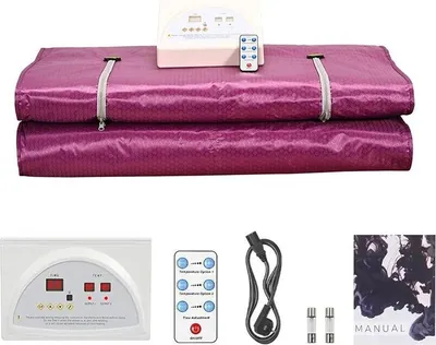 Image de Couverture de sauna, régulation de température, design portable, LILA, 180x80cm