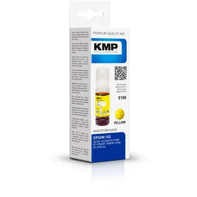 Produktbild von KMP Tinte EcoTank T03R4  6000 S. yellow remanufactured