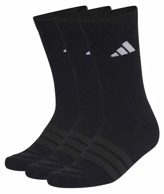 Obrázok produktu pre Adidas – Ponožky uni, vhodné pre pánov/dámy, športové (balenie po 3), model SX710 (veľkosť 37,5 EU – 39 EU), farba: čierna