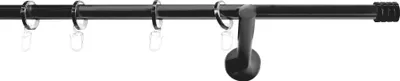 Produktbild von SN Deco - Stilgarnitur Genua, 16 mm, 1-lauf schwarz, 300 cm (2x150 cm inkl. Verbinder)