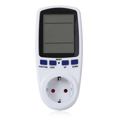 Produktbild von Licznik energii HOPE R, gniazdo 230V z licznikiem energii elektrycznej, maks. 16A, wyświetlacz LCD