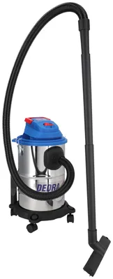 Produktbild von Dedra Nass-/Trockensauger DED6610, stark 1200 W, 20 Liter Fassungsvermögen, Baum