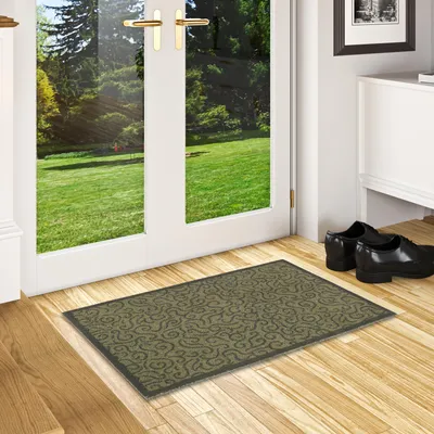 Produktbild von Fußmatte Sauberlauf Superclean Grün, Größe:40x60 cm